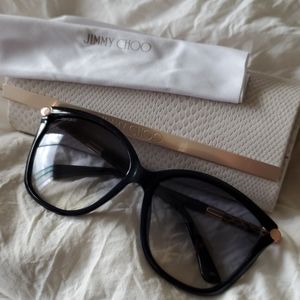 Jimmy Choo navy blue sunglasses